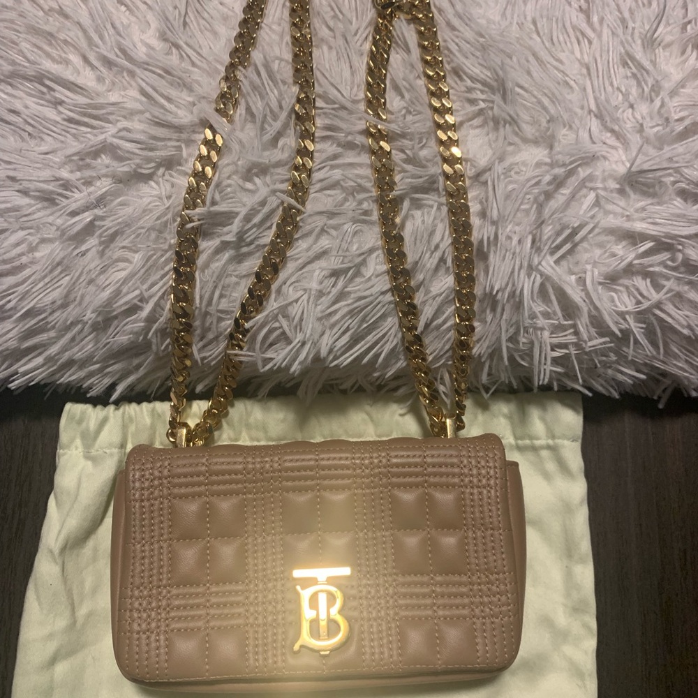 Burberry Mini Quilted Lambskin Lola Bag